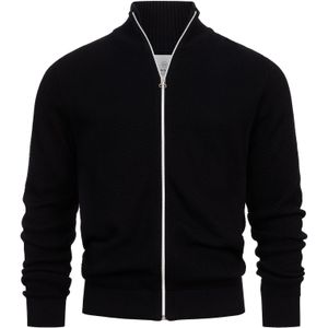 Kronstadt Gebreid vest 'Erik'  zwart