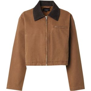 ONLY Tussenjas 'ONLCAVA'  karamel / donkerbruin