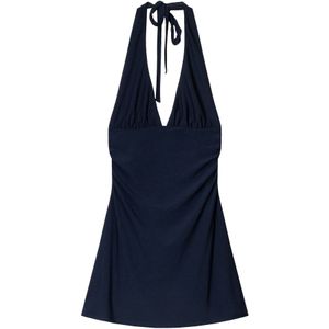 Bershka Zomerjurk  navy