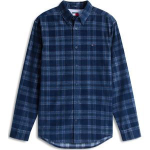 Tommy Jeans Overhemd  lichtblauw / donkerblauw