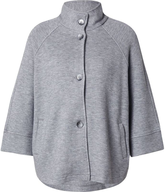 MORE & MORE Tussenjas  grijs gemêleerd