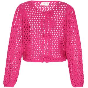 IZIA Gebreid vest  pink