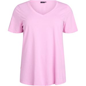 Zizzi Shirt 'MKATJA'  lichtroze