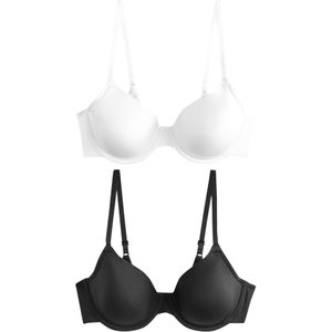 Next BH  zwart / wit