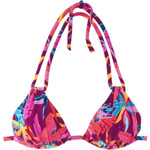 Buffalo - Triangel-bikinitop - Bes bedrukt - Gewatteerd - Met Push-up Effect