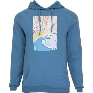 wavebreaker Sweatshirt  lichtblauw / geel / wit