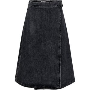 Spijkerrok - Denim - Midi-lengte - Elastische Tailleband
