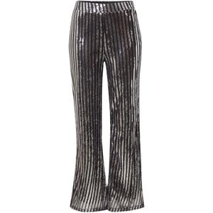 Oasis Broek  zwart / zilver