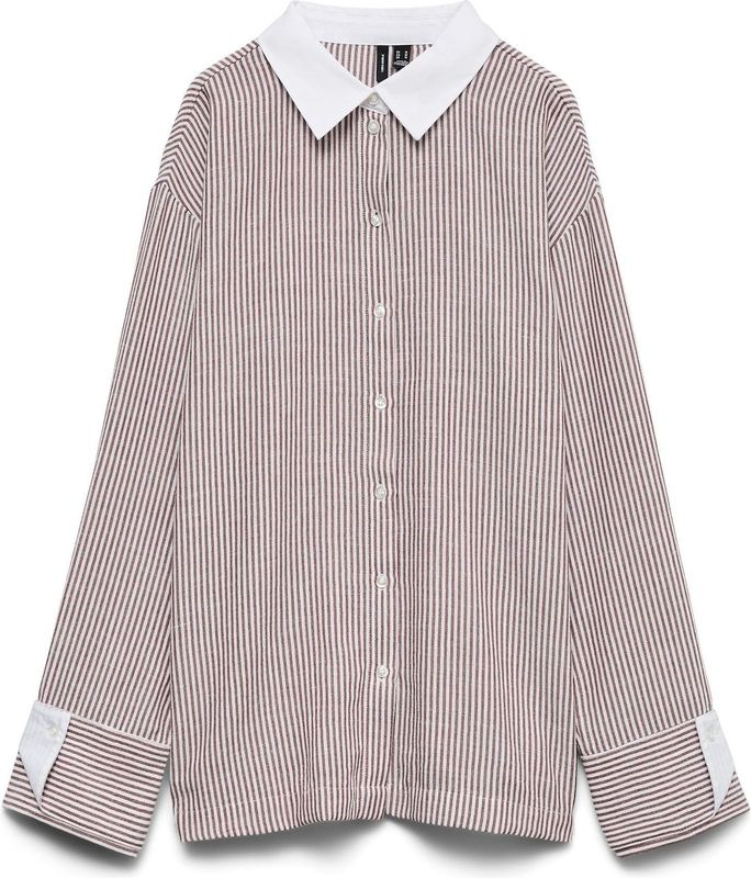 Vmlea - Overhemd - Lange Mouwen - Button Down-kraag - Regular Fit