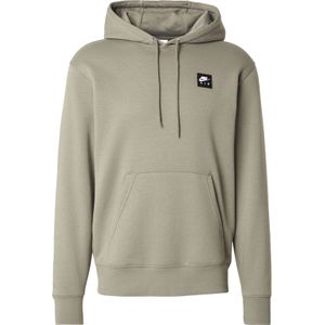 Nike Sportswear Sweatshirt 'AIR'  olijfgroen / zwart / wit