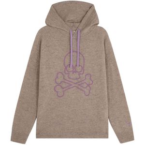 Scalpers Sweatshirt  beige / lila