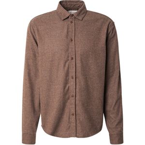 BLEND Overhemd 'BHBADER'  donkerbruin
