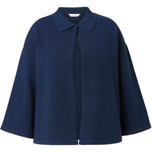 MIAMODA Gebreid vest  donkerblauw