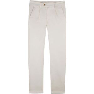 Scalpers Bandplooibroek 'Nos Firenze'  offwhite