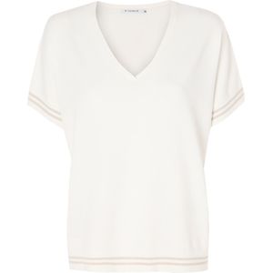 Tatuum - Felizo - V-hals Truitje - Dames - Korte Mouwen