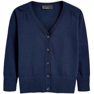 Next Gebreid vest  donkerblauw