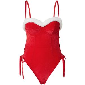 Hunkemöller Body 'Jovie'  rood / wit