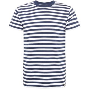 MADS NORGAARD COPENHAGEN Shirt  donkerblauw / wit