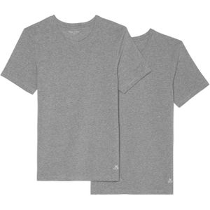 Marc O'Polo Shirt 'Essentials'  grijs gemêleerd