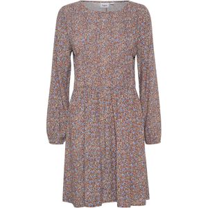 SAINT TROPEZ Jurk  duifblauw / donkerrood / zwart