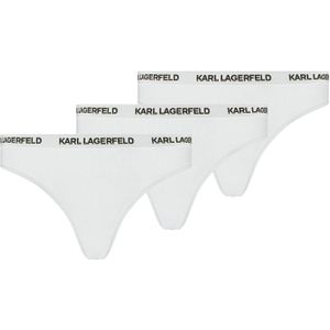Karl Lagerfeld Slip  zwart / wit