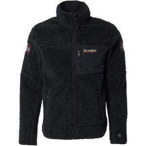 Napapijri - Yupik Fz 3 - Fleecehoodie - Zwart