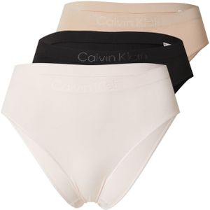 Calvin Klein - BIKINI 3 PK - Bikinibroekje - Zwart/Cedar/Eischil - Met Elastische Taille