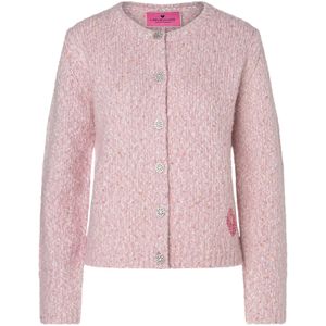 LIEBLINGSSTÜCK Gebreid vest 'Medea'  lichtbeige / lavendel / rosa / lichtroze