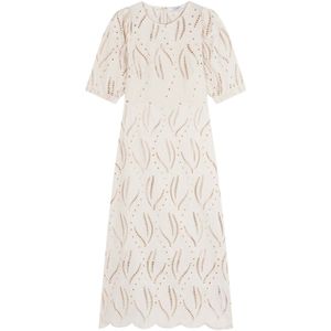 Scalpers Jurk ' '  beige / wit