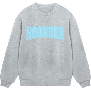 F4NT4STIC Sweatshirt 'Knut & Jan Hamburg'  lichtblauw / grijs