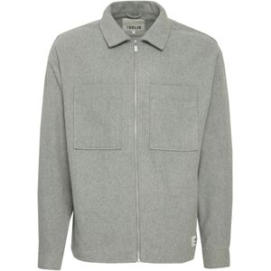 !Solid Tussenjas 'Klostermann'  lichtgrijs / wit