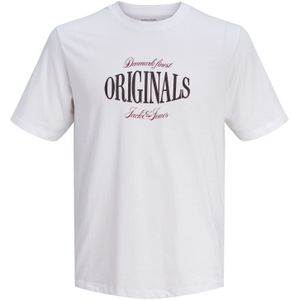 JACK & JONES Shirt  zwart / wit