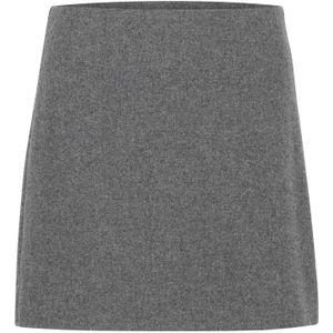 Part Two - Flanel Rok - Grijs