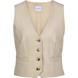 MADELEINE Gilet  lichtbeige
