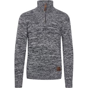 !Solid Trui 'Philostrate'  blauw / bruin / wit