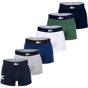 LACOSTE Boxershorts  donkerblauw / groen / zwart / wit