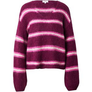 mbym Trui 'Gatilin'  pink / donkerroze / wit