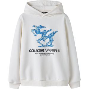 LMTD Sweatshirt  lichtblauw / zwart / wit