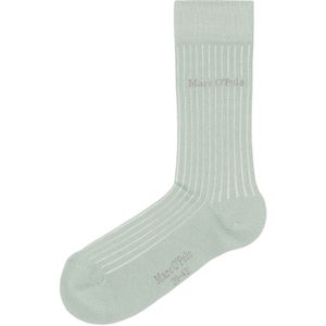 Marc O'Polo Sokken  basaltgrijs / pastelgroen / wit