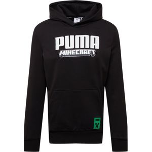 PUMA Sweatshirt  groen / zwart / wit