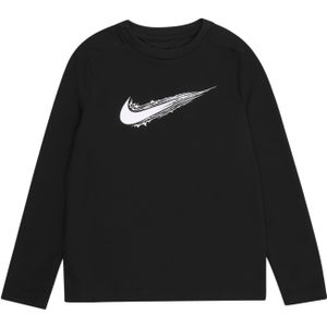 NIKE Functioneel shirt  zwart / wit
