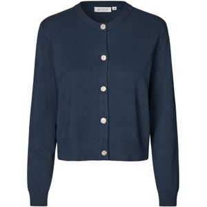 Masai Gebreid vest 'Liffa'  navy