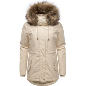Ragwear Winterparka 'Tawny Short'  ecru