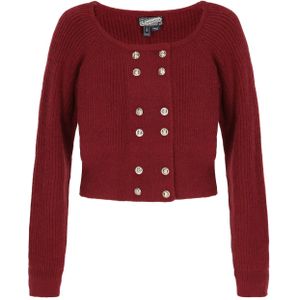 DreiMaster Vintage Gebreid vest 'Vintage'  bourgogne