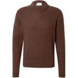 Lindbergh Trui  donkerbruin