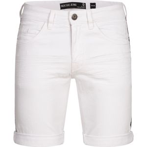 INDICODE JEANS Jeans 'Fife'  rood / zwart / white denim