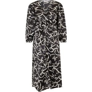 Dorothy Perkins Petite Jurk  donkerbeige / zwart / wit