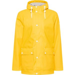 DreiMaster Maritim Functionele jas  geel / grijs gemêleerd / wit
