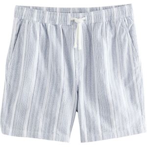 Next Broek  duifblauw / wit