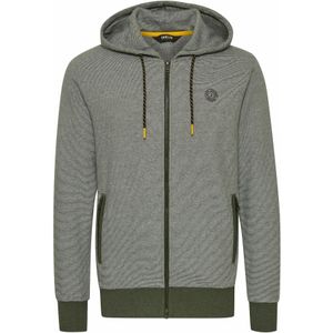 !Solid Sweatvest 'Rafko'  grijs / groen